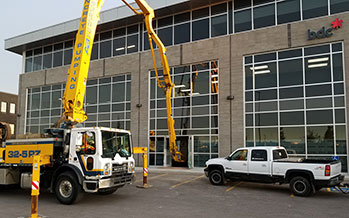 Completed Wolfe Construction project in the Edmonton area