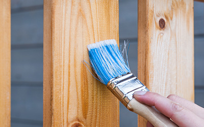 Exterior construction by Wolfe Construction